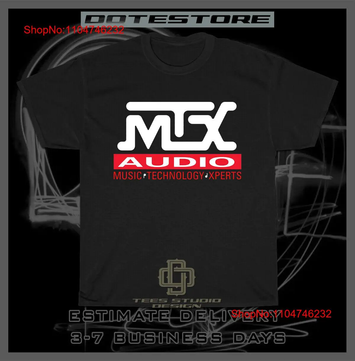 Audio Music Logo - MTX Audio Music Technology Logo Men's