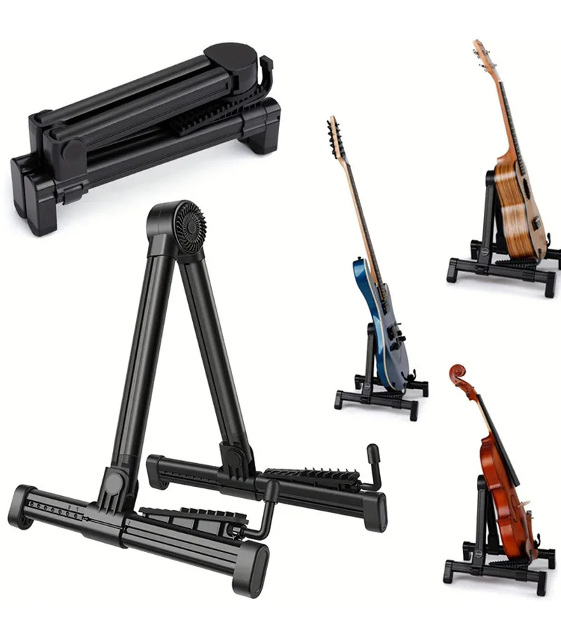 Music Stand Folding - Miwayer Portable Universal ABS Guitar Stand