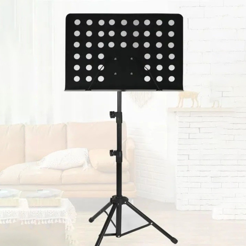 Music Stand Folding - Adjustable Height Music Stand Book Holder