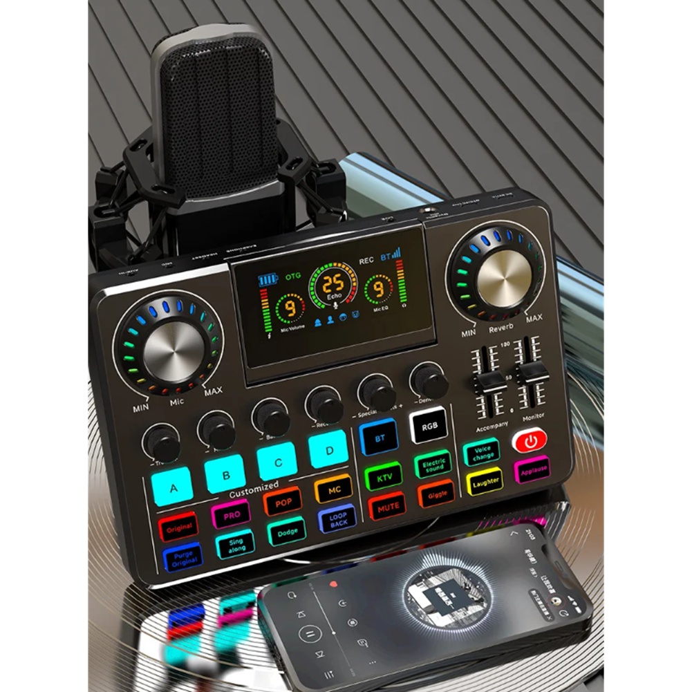 Audio Music Changer - DTC5 Audio Mixer, Live Sound Card