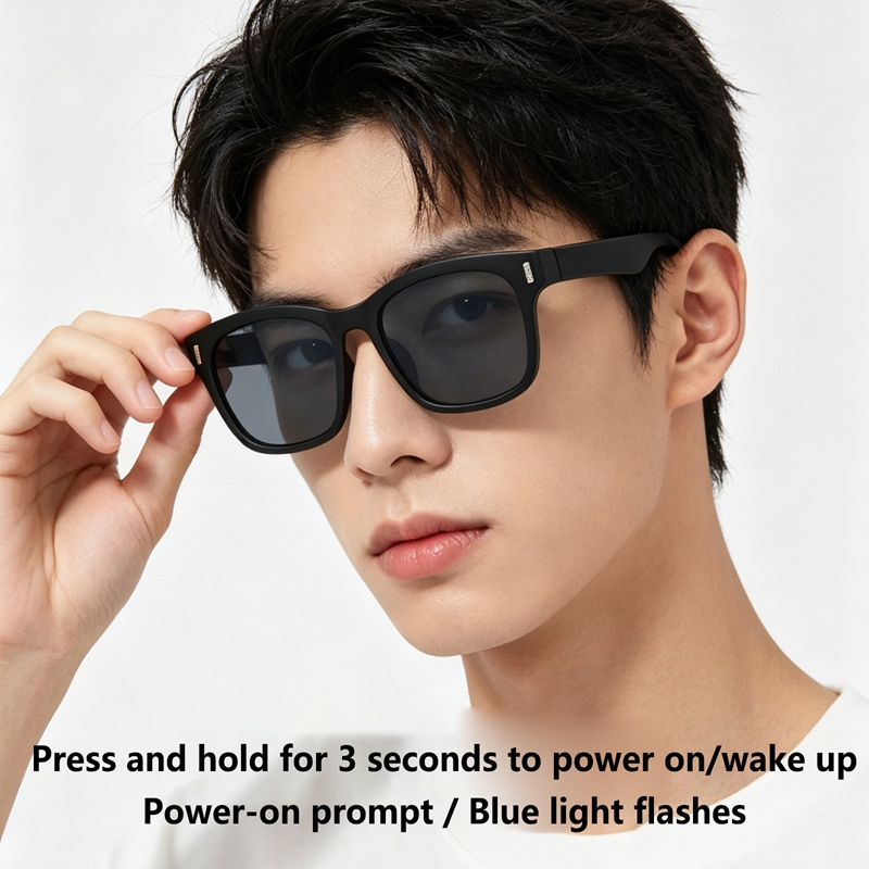 Audio Music Arabic - AI Intelligent Sunglasses Bluetooth Glasses UV