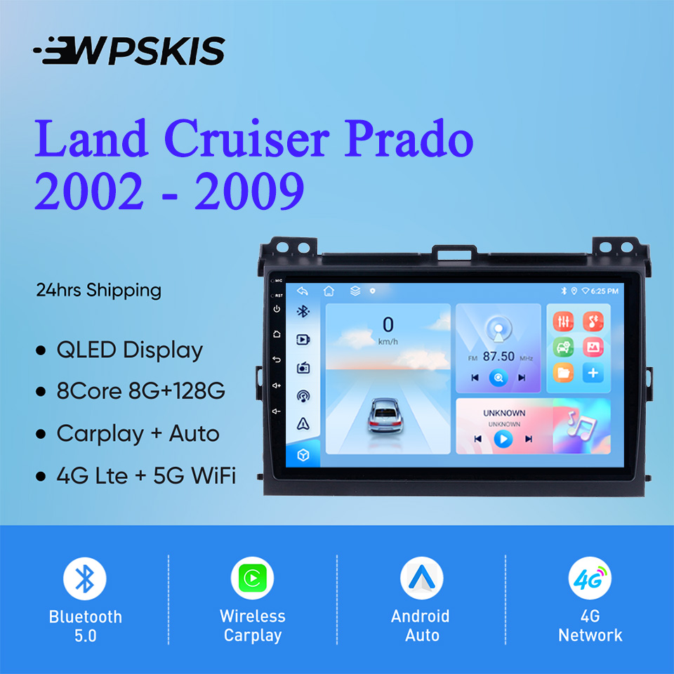 Audio Music Arabic - 8Core Android 14 8G+128G For Toyota