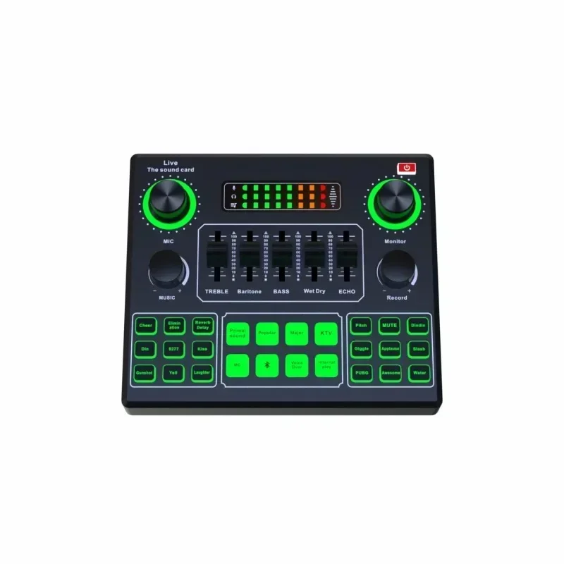 Audio Music Changer - V9SJ External Audio Mixer Live Sound