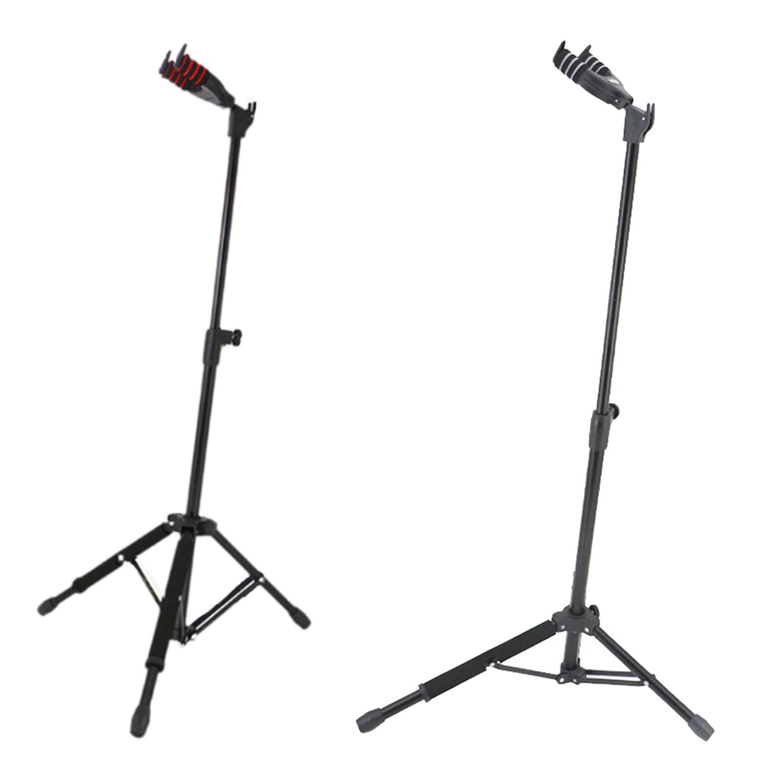 Music Stand Folding - Guitar Stand Holder Vertical Support with