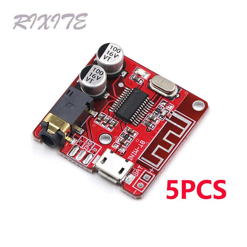 Audio Music Player - 5PCS XY-BT-Mini Bluetooth 5.0 Audio Receiver