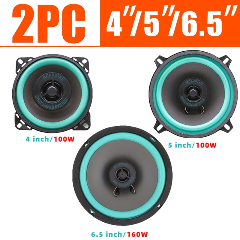 Audio Universal Music - 2PCS 4/5/6.5Inch Car Coaxial Speakers HiFi