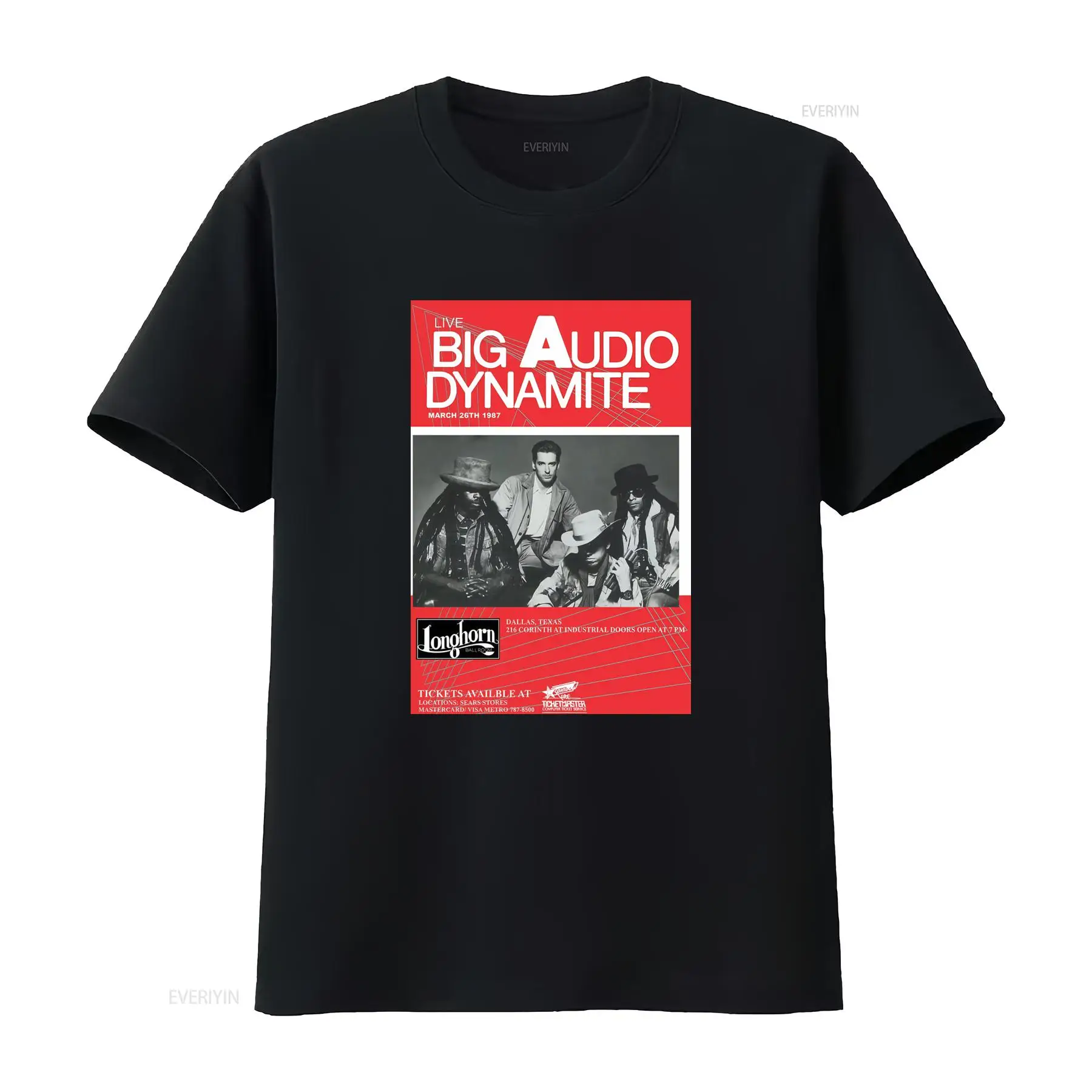 Audio Music Logo - Big Audio Dynamite Logo T Shirt