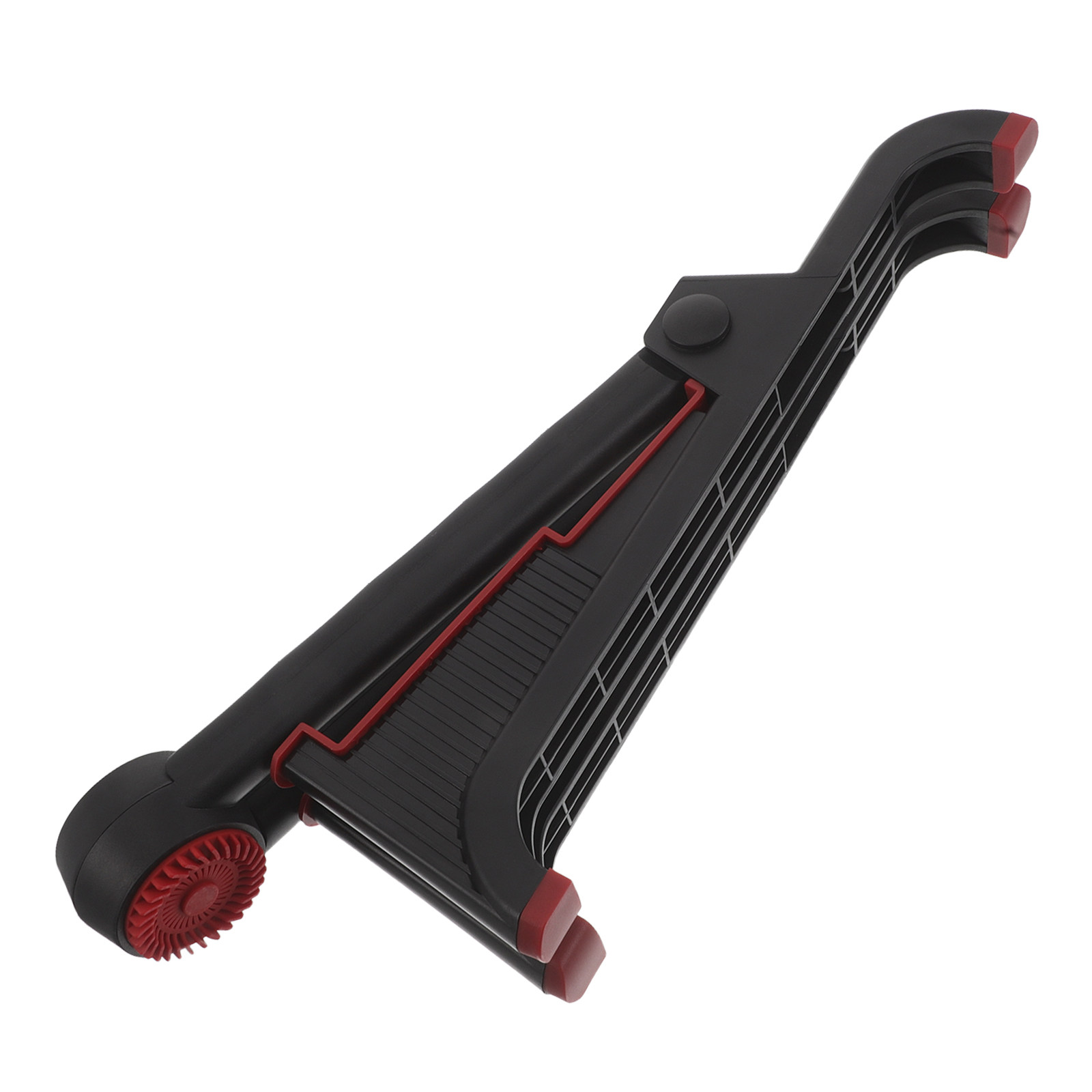 Music Stand Folding - Foldable Guitar Stand Base Black Red