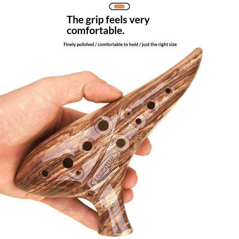 NEW 12 Hole Ocarina Instrument - Ocarina Ceramic ulasan dan harga