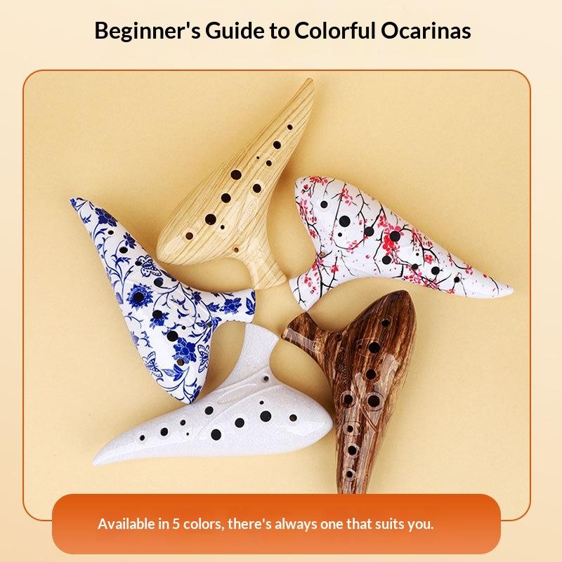 NEW 12 Hole Ocarina Instrument - Ocarina Ceramic ulasan dan harga