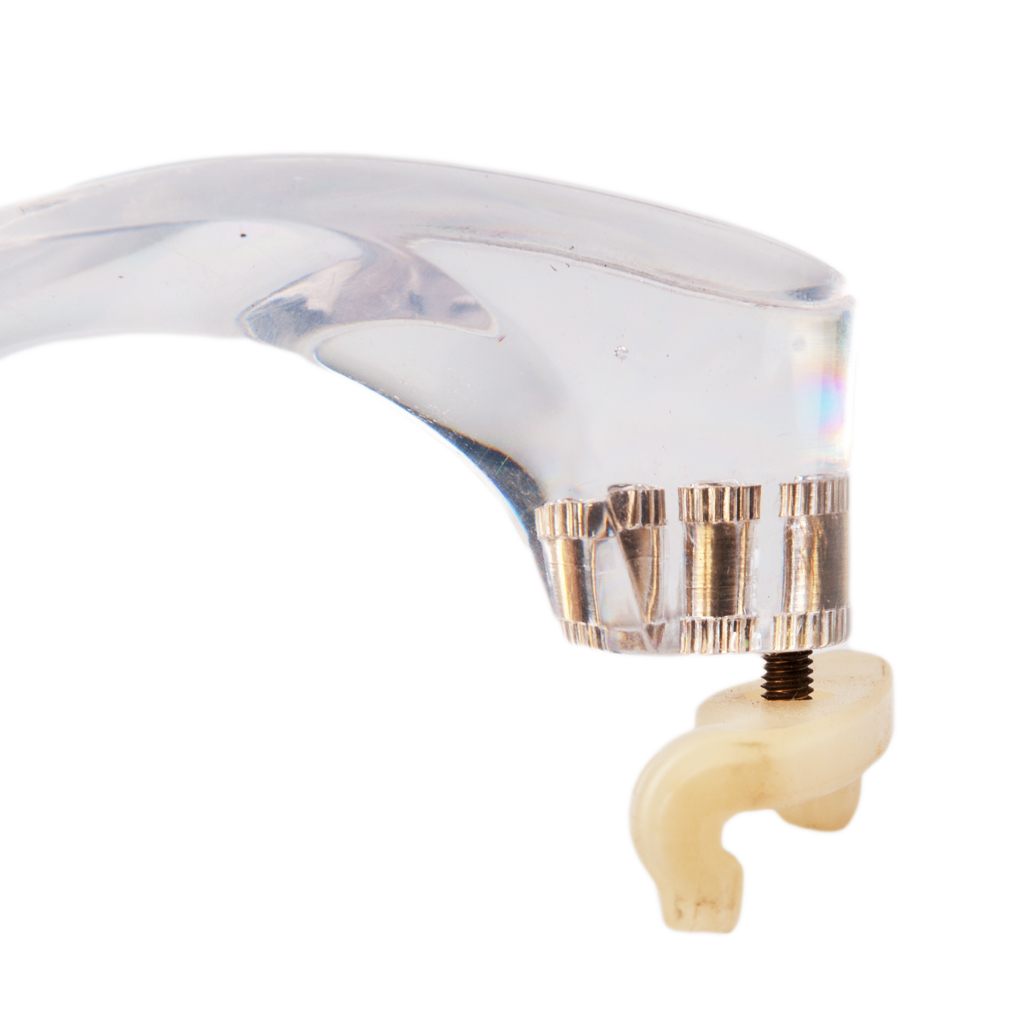 LOOK Adjustable Crystal Transp - Violin Shoulder Rest ulasan dan harga