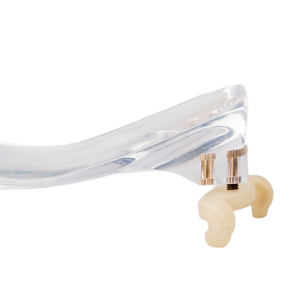 LOOK Adjustable Crystal Transp - Violin Shoulder Rest ulasan dan harga