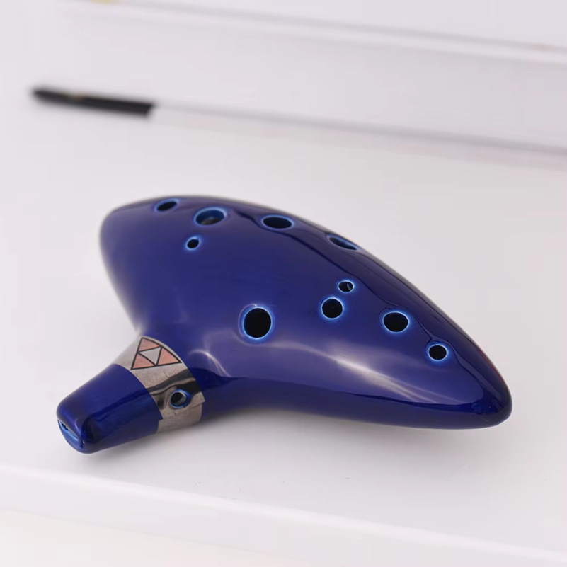 12 Hole Ocarina Ceramic Alto C - Ocarina Ceramic ulasan dan harga