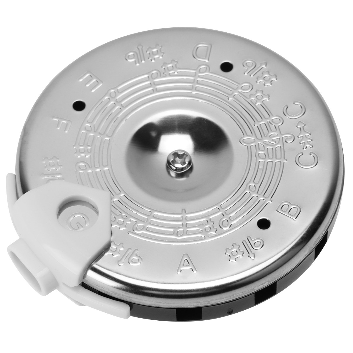 13 Tone Round Guitar Tuner Pit - Pitch Pipe Key ulasan dan harga