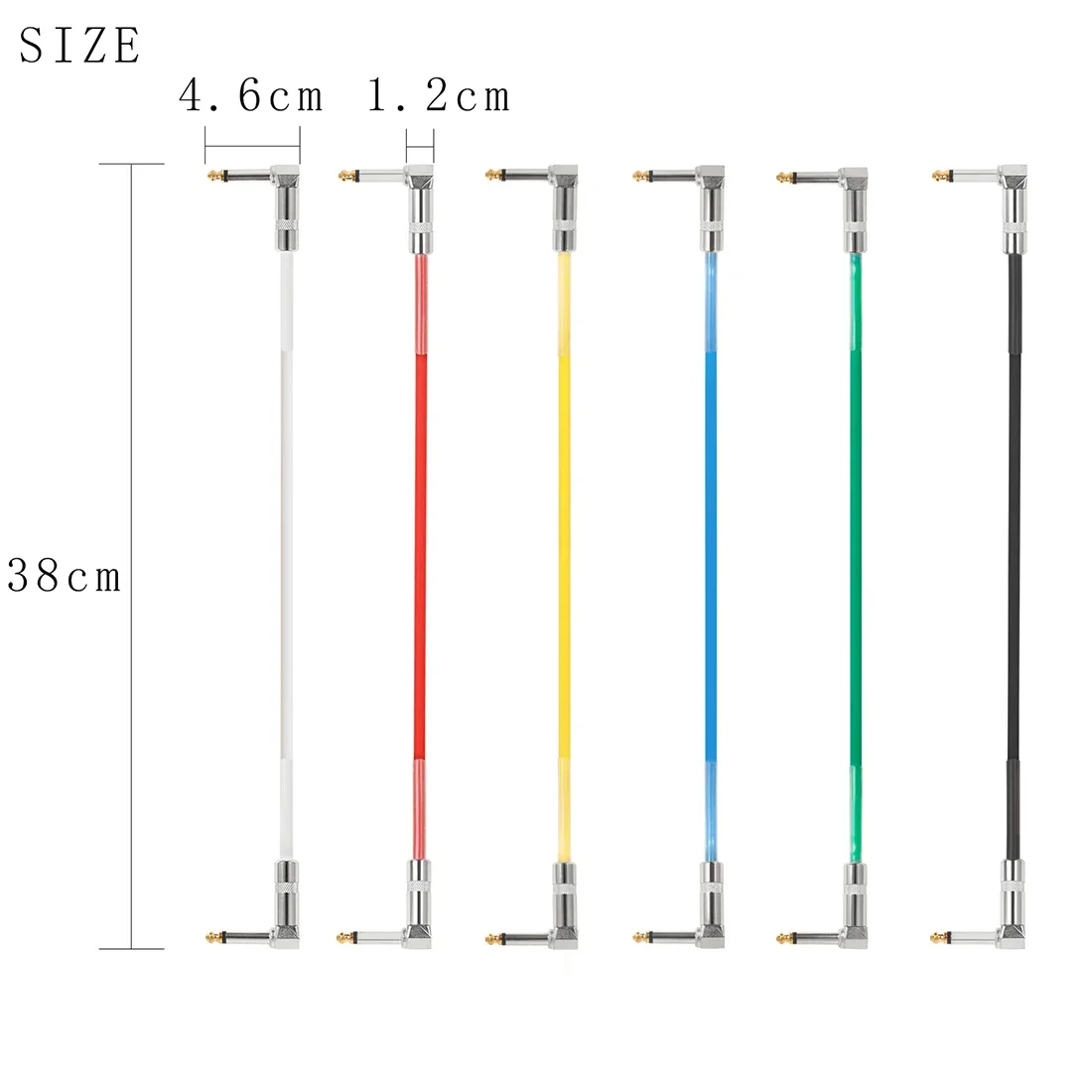 Effect Cables 6.35MM Metal Hea - Audio Music Effect ulasan dan harga