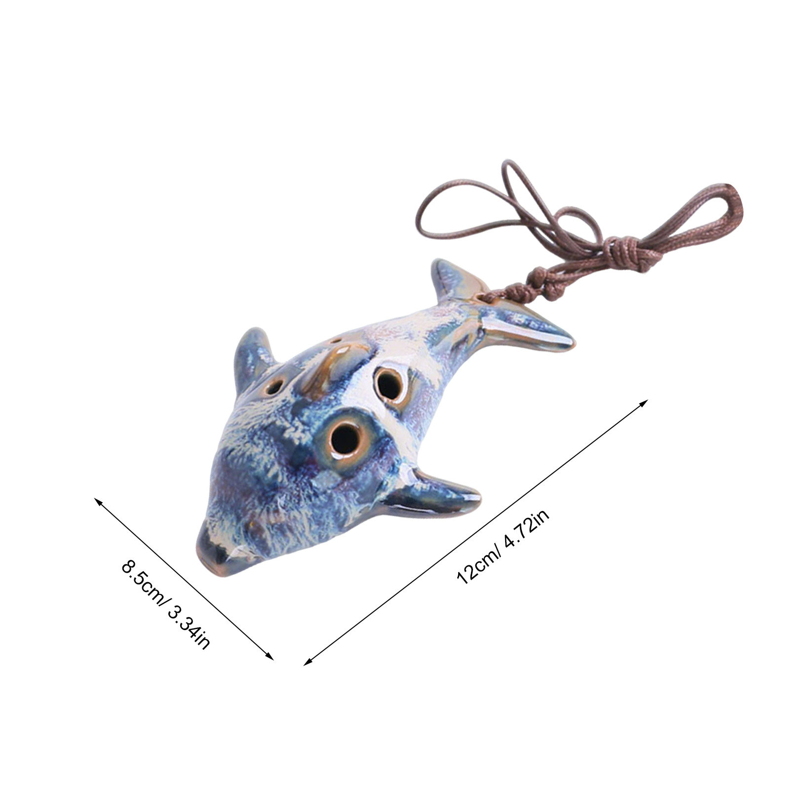 1Pcs 6 Holes Ceramic Alto C Oc - Ocarina Ceramic ulasan dan harga