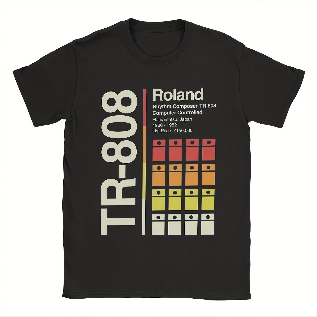 Men's Retro Music T-shirt with - Audio Music Logo ulasan dan harga