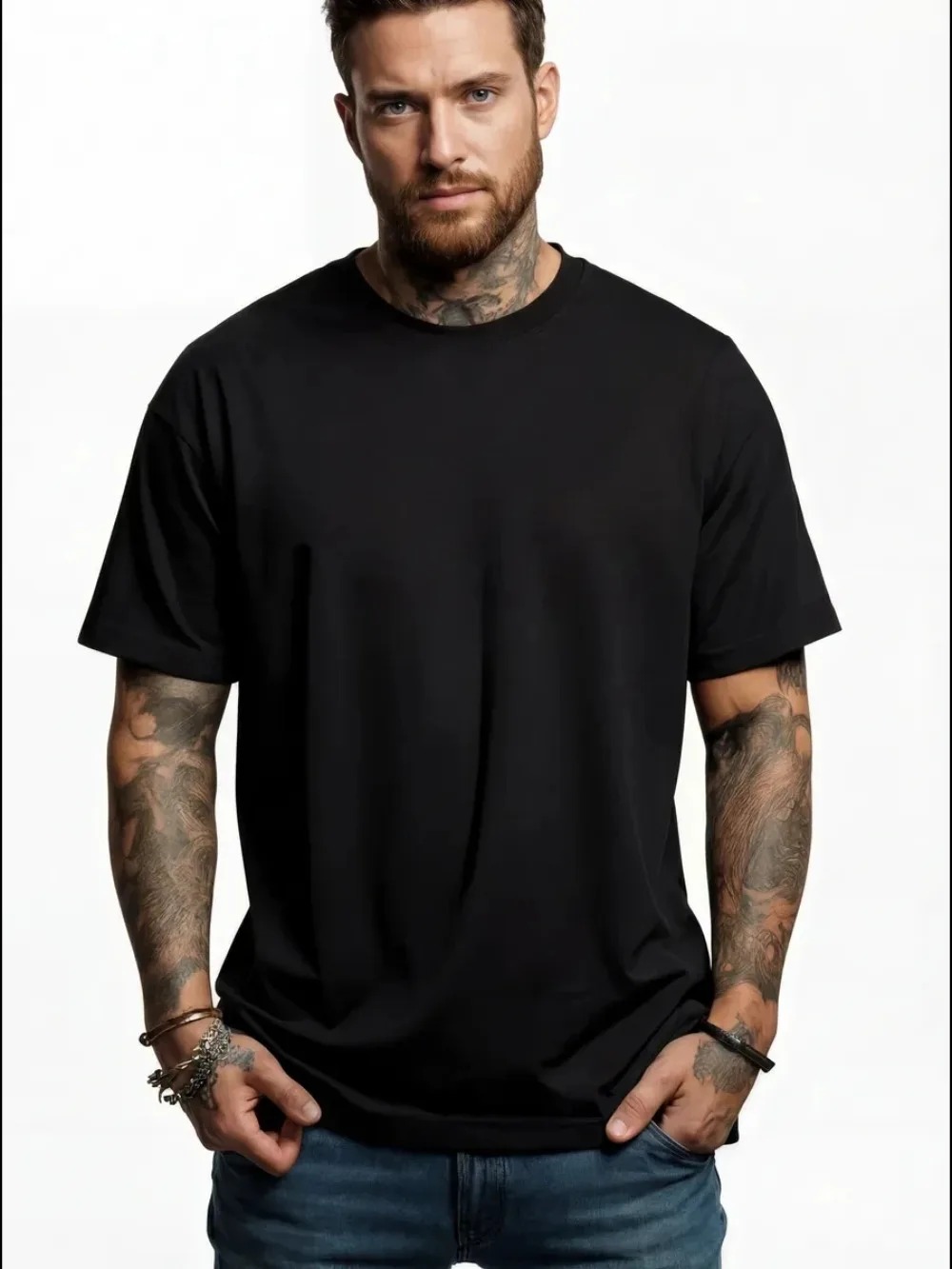 Men's Retro Music T-shirt with - Audio Music Logo ulasan dan harga