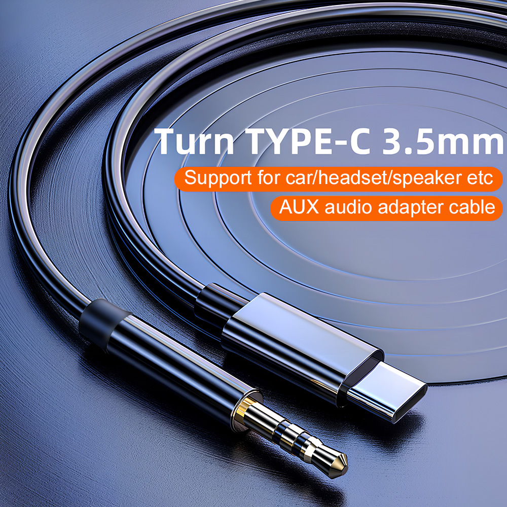 Type-C to 3.5mm AUX Audio Cabl - Audio Music Effect ulasan dan harga