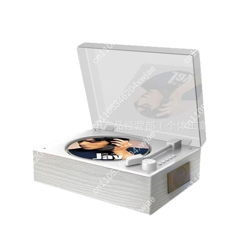 Retro Portable Bluetooth CD Pl - Audio Music Player ulasan dan harga