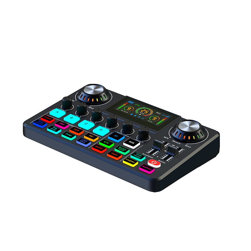 F668 Audio Mixer, Live Sound C - Audio Music Changer ulasan dan harga