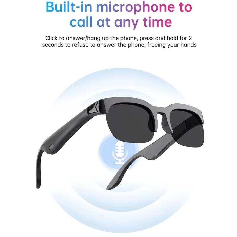 Lenovo BT Smart Audio Glasses  - Audio Music Arabic ulasan dan harga