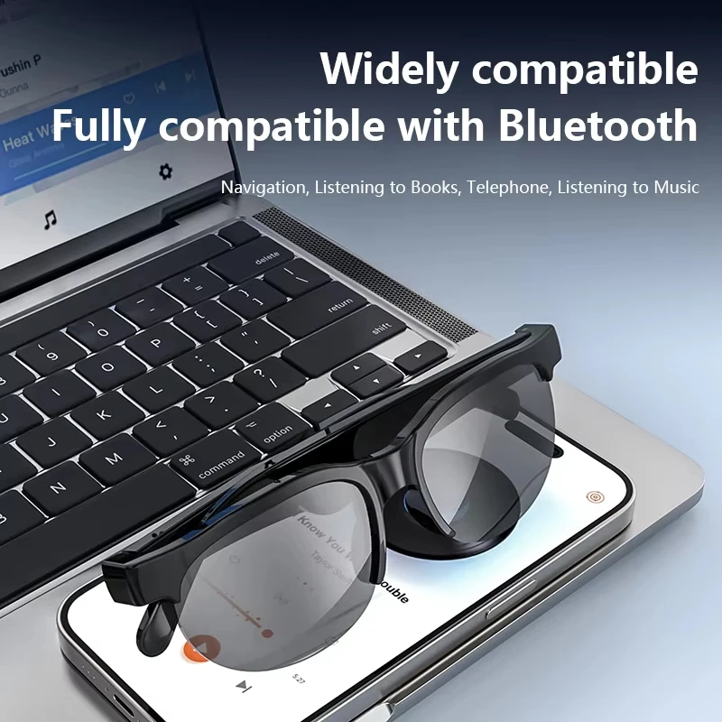 Lenovo BT Smart Audio Glasses  - Audio Music Arabic ulasan dan harga