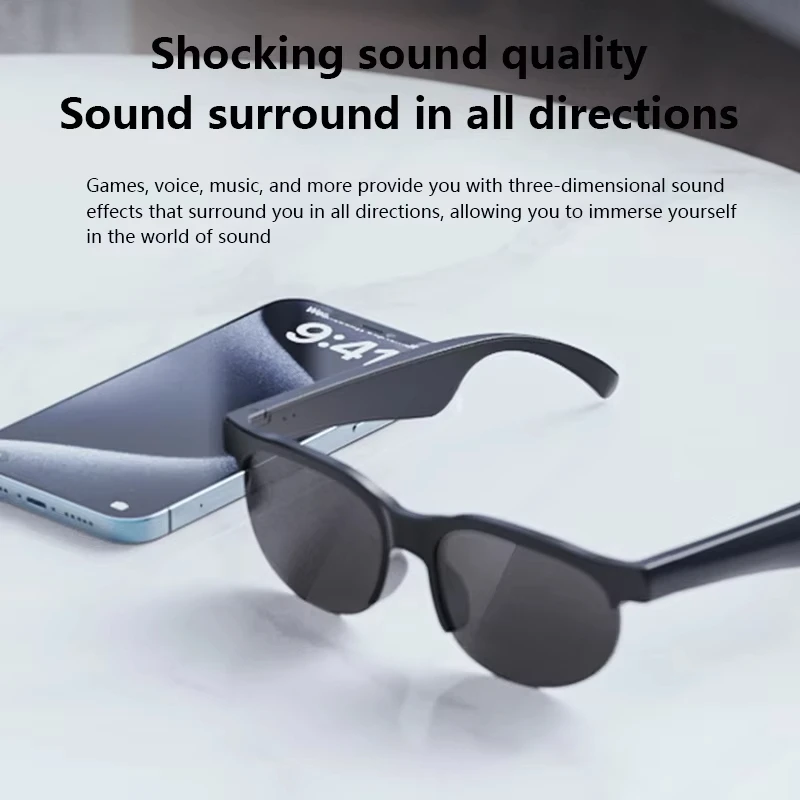 Lenovo BT Smart Audio Glasses  - Audio Music Arabic ulasan dan harga
