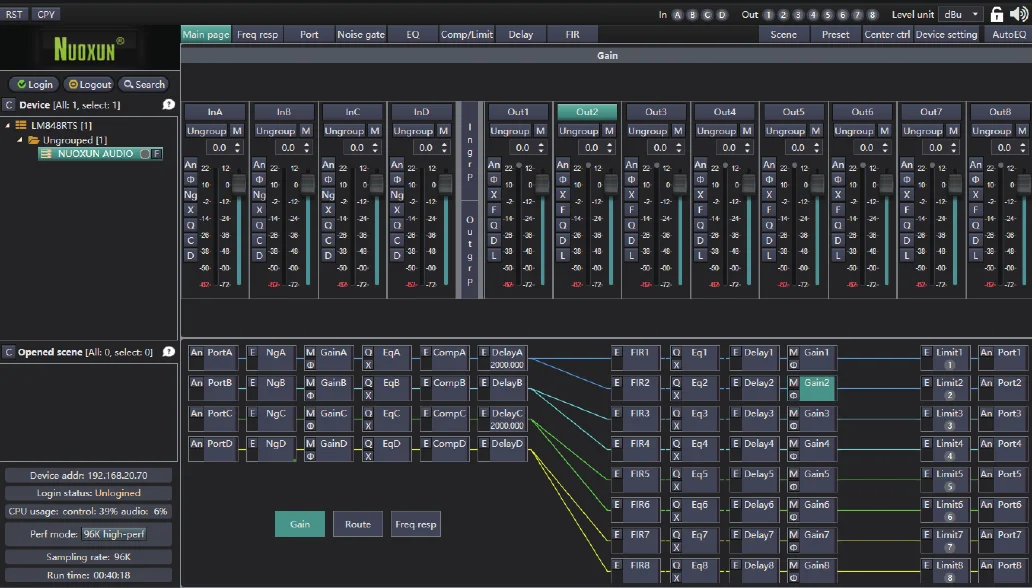 Hot Sell 4inx8out DSP Speaker  - Audio Music Software ulasan dan harga