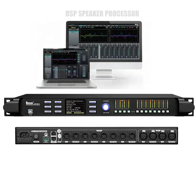 Hot Sell 4inx8out DSP Speaker  - Audio Music Software ulasan dan harga