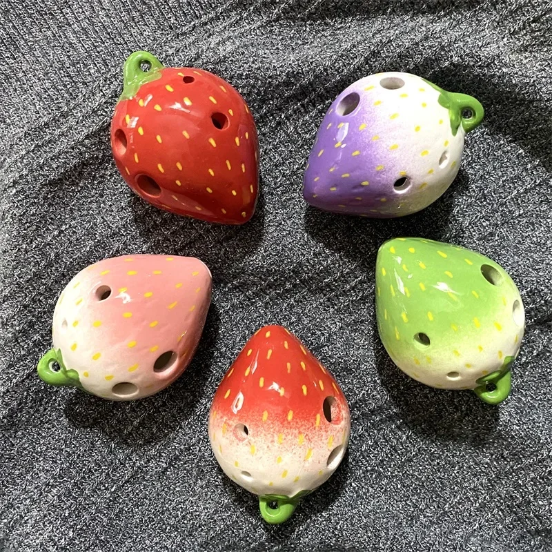 6 Holes Ocarina C Key Orff Ins - Ocarina Ceramic ulasan dan harga