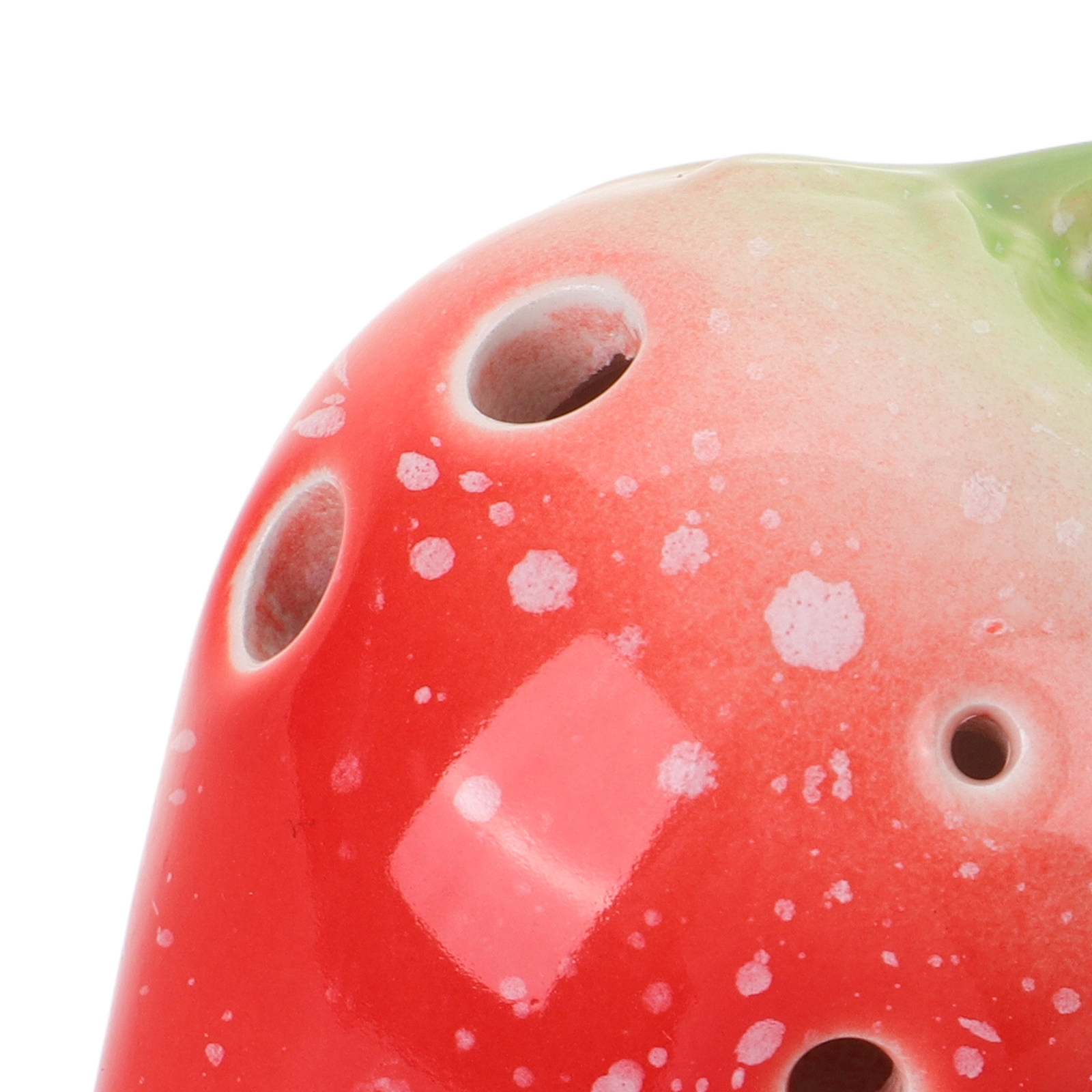 Strawberry Design 6-Hole Ocari - Ocarina Ceramic ulasan dan harga