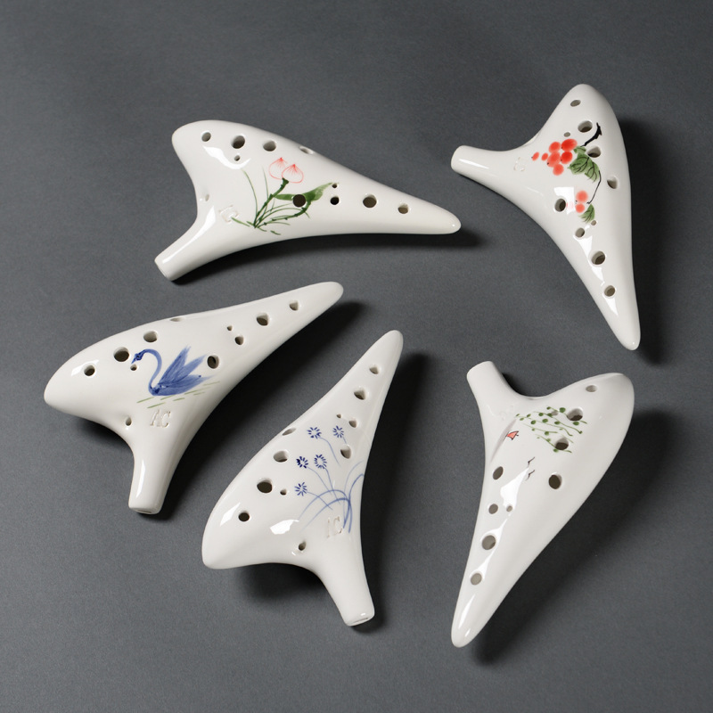 Ocarina 12-hole Professional B - Ocarina Ceramic ulasan dan harga