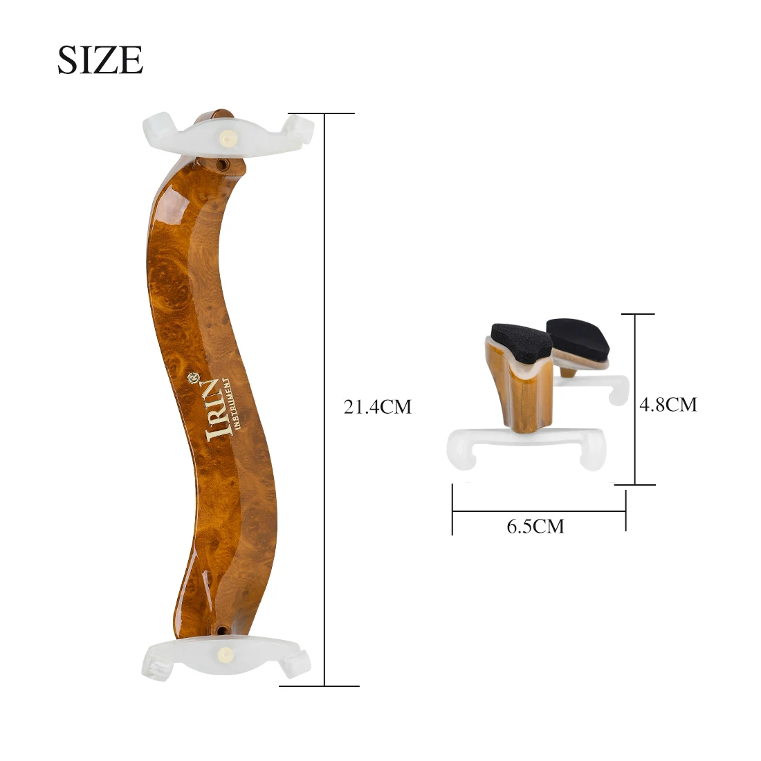 IRIN 4/4 3/4 Violin Shoulder R - Violin Shoulder Rest ulasan dan harga