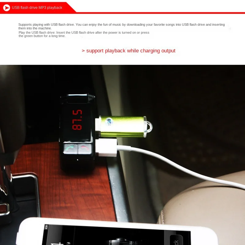 BC06 Car Bluetooth-compatible  - Audio Music Player ulasan dan harga