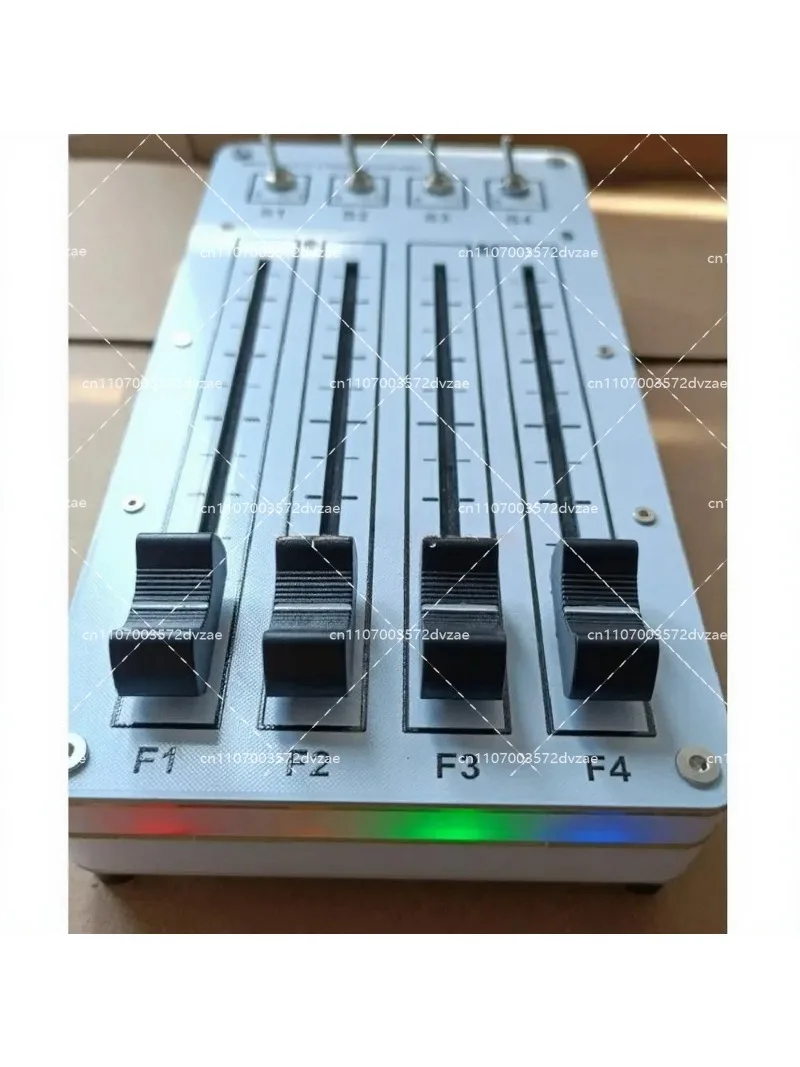 4 Channel 100mm Sliding Fader  - Audio Music Software ulasan dan harga