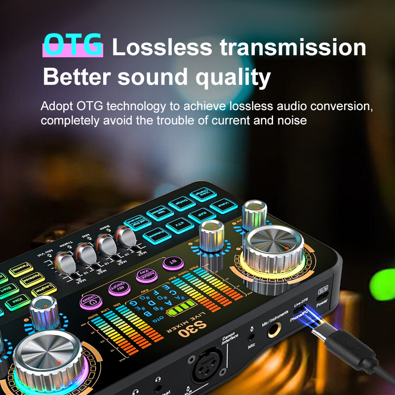 FUHAM S30 Live Sound Card Audi - Audio Music Changer ulasan dan harga