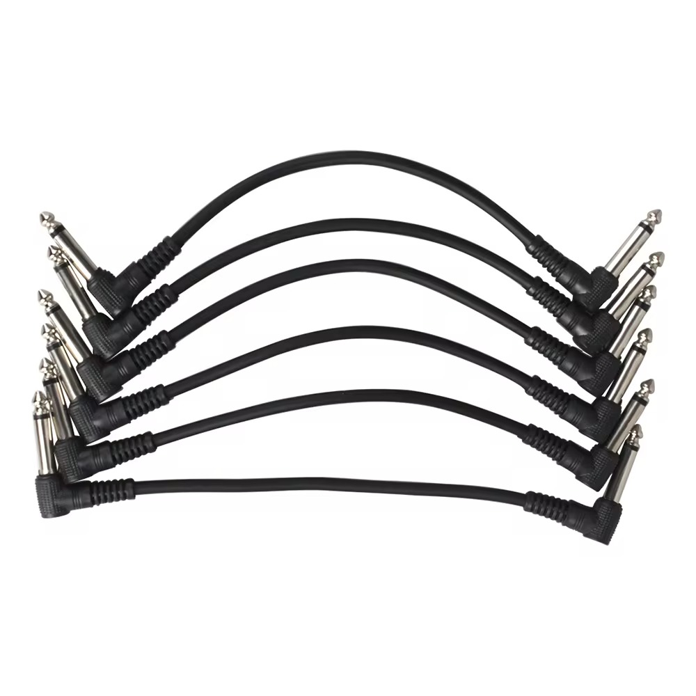 6Pcs Guitar Effect Pedal Cable - Audio Music Effect ulasan dan harga