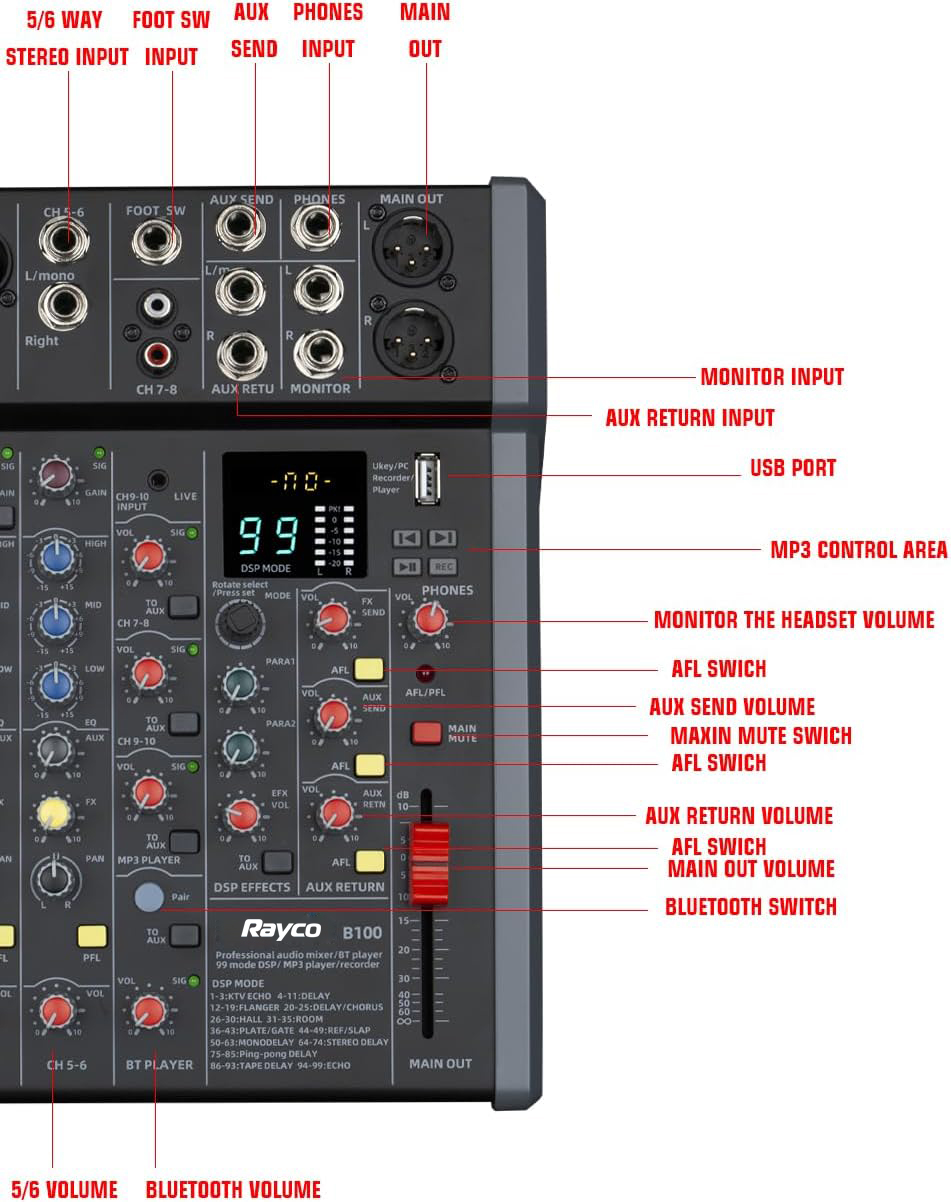 Professional  99DSP Effect Mix - Audio Music Effect ulasan dan harga