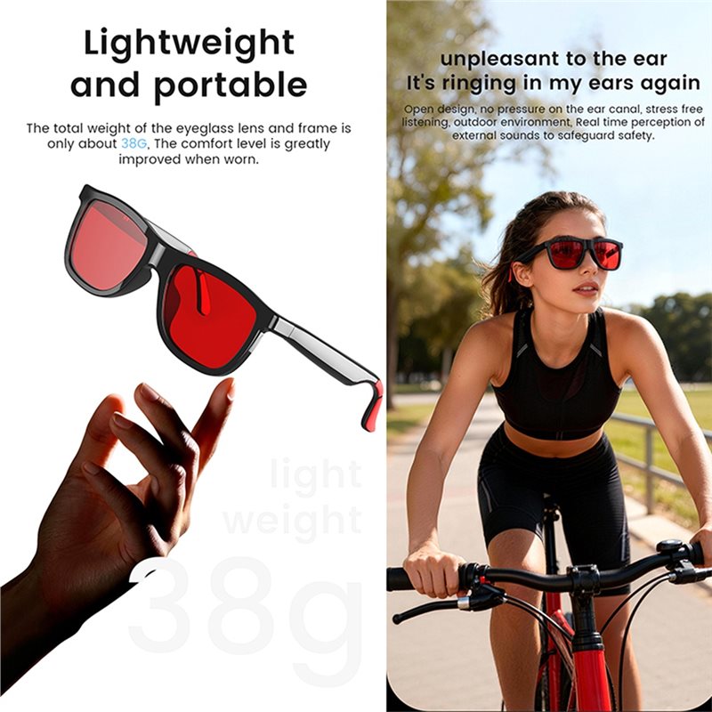 FEDI-AI Smart Audio Glasses To - Audio Music Bluetooth ulasan dan harga