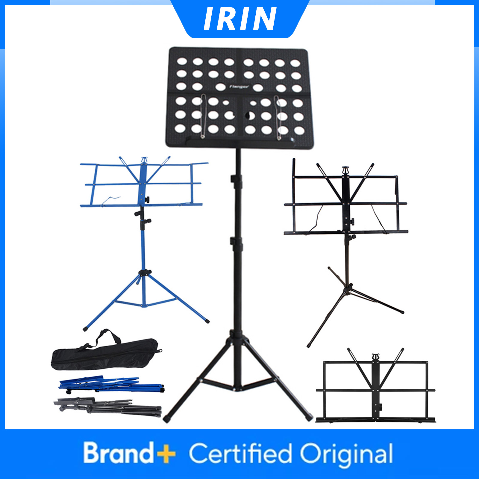 IRIN Foldable Music Sheet Stan - Music Stand Folding ulasan dan harga