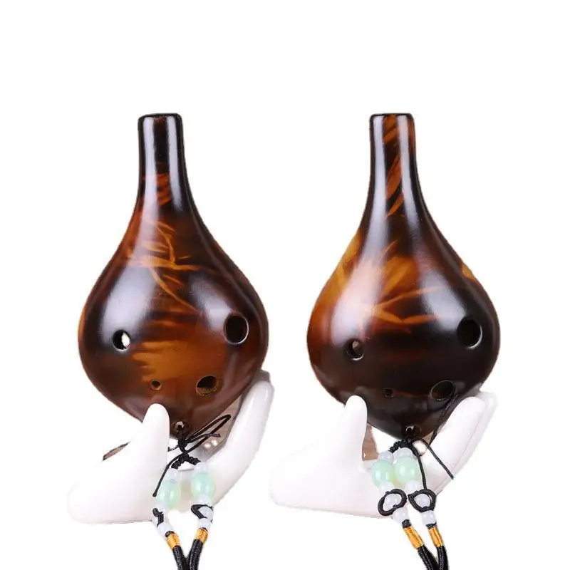 6 Hole Small Size Ocarina Stra - Ocarina Ceramic ulasan dan harga