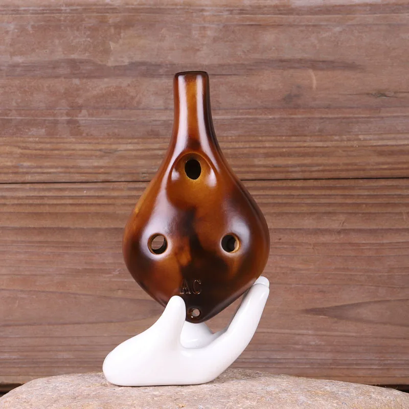 6 Hole Small Size Ocarina Stra - Ocarina Ceramic ulasan dan harga