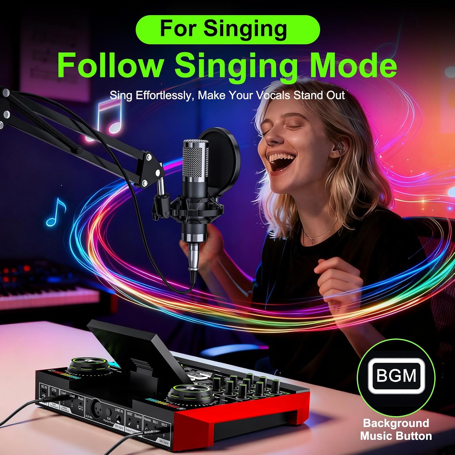Tenlamp G10 Live Streaming Aud - Audio Music Changer ulasan dan harga