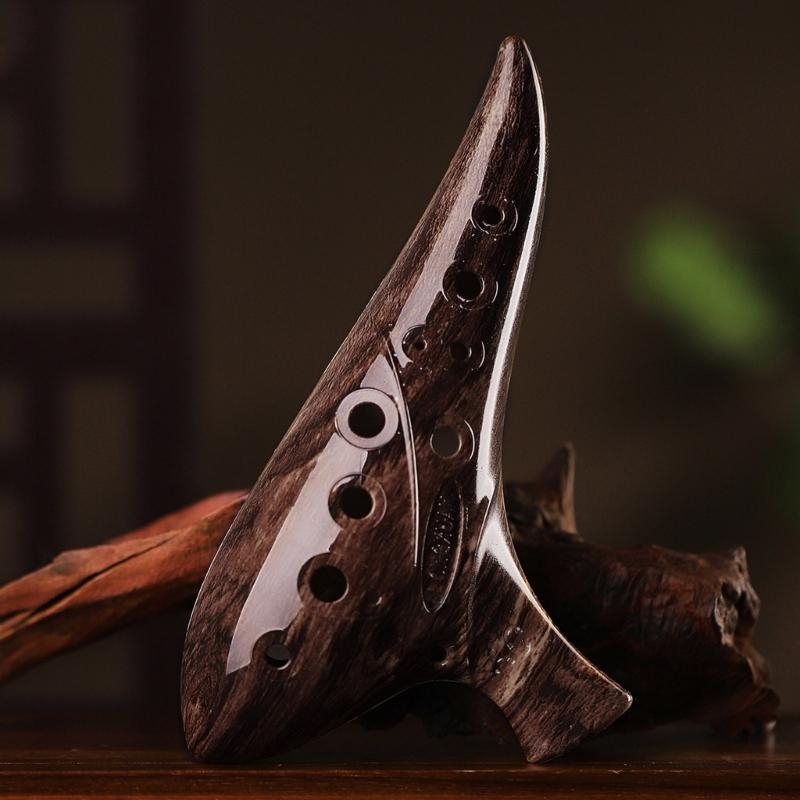  12 Hole Ceramic Ocarina Smoot - Ocarina Ceramic ulasan dan harga