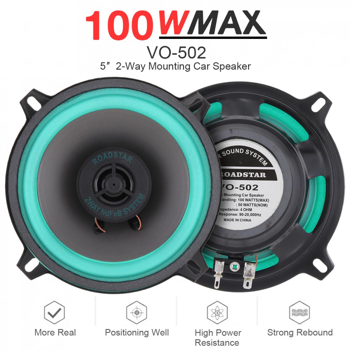 4 Inch / 5 Inch 100W Car HiFi  - Audio Universal Music ulasan dan harga