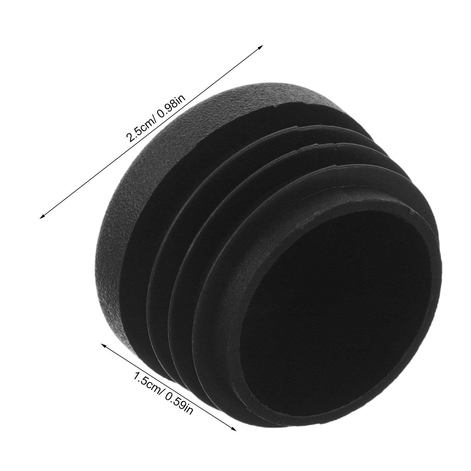 16Pcs Round Plastic Tube End C - Audio Youtube Music Free ulasan dan harga