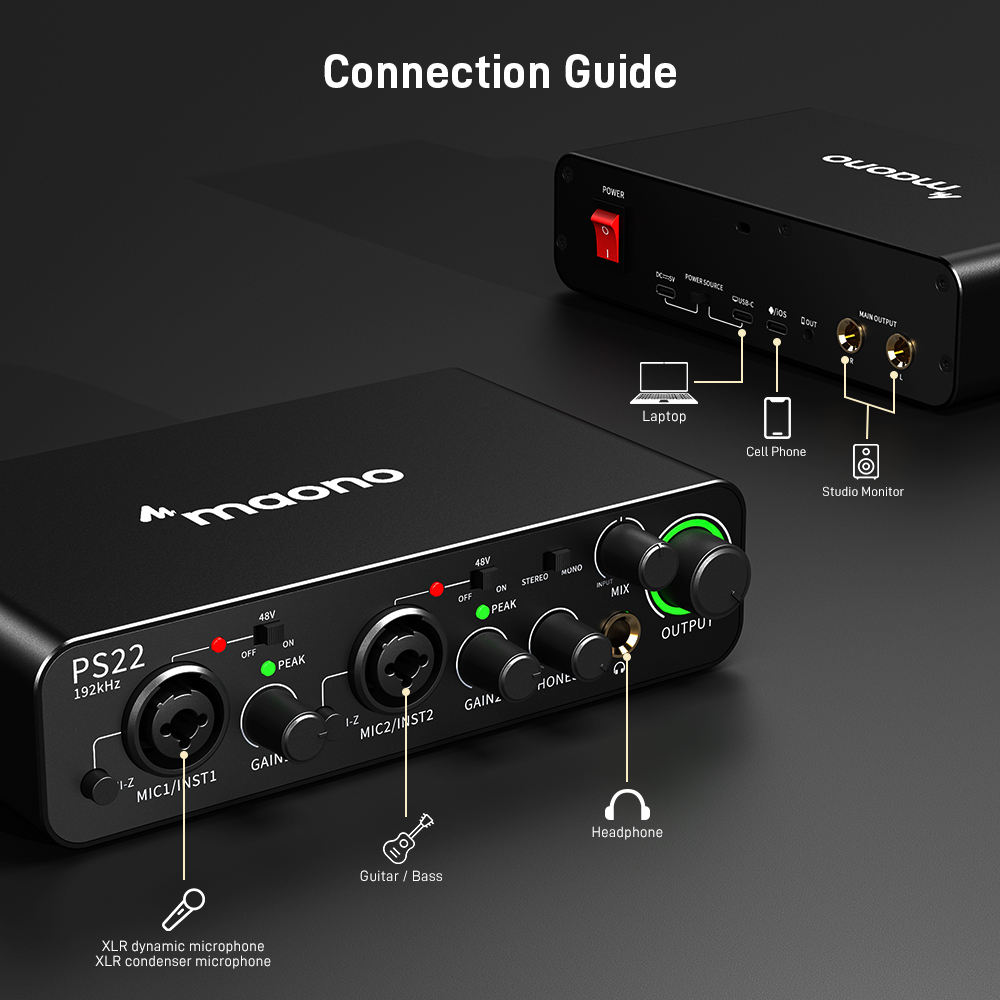 MAONO PS22 Professional Audio  - Audio Music Software ulasan dan harga