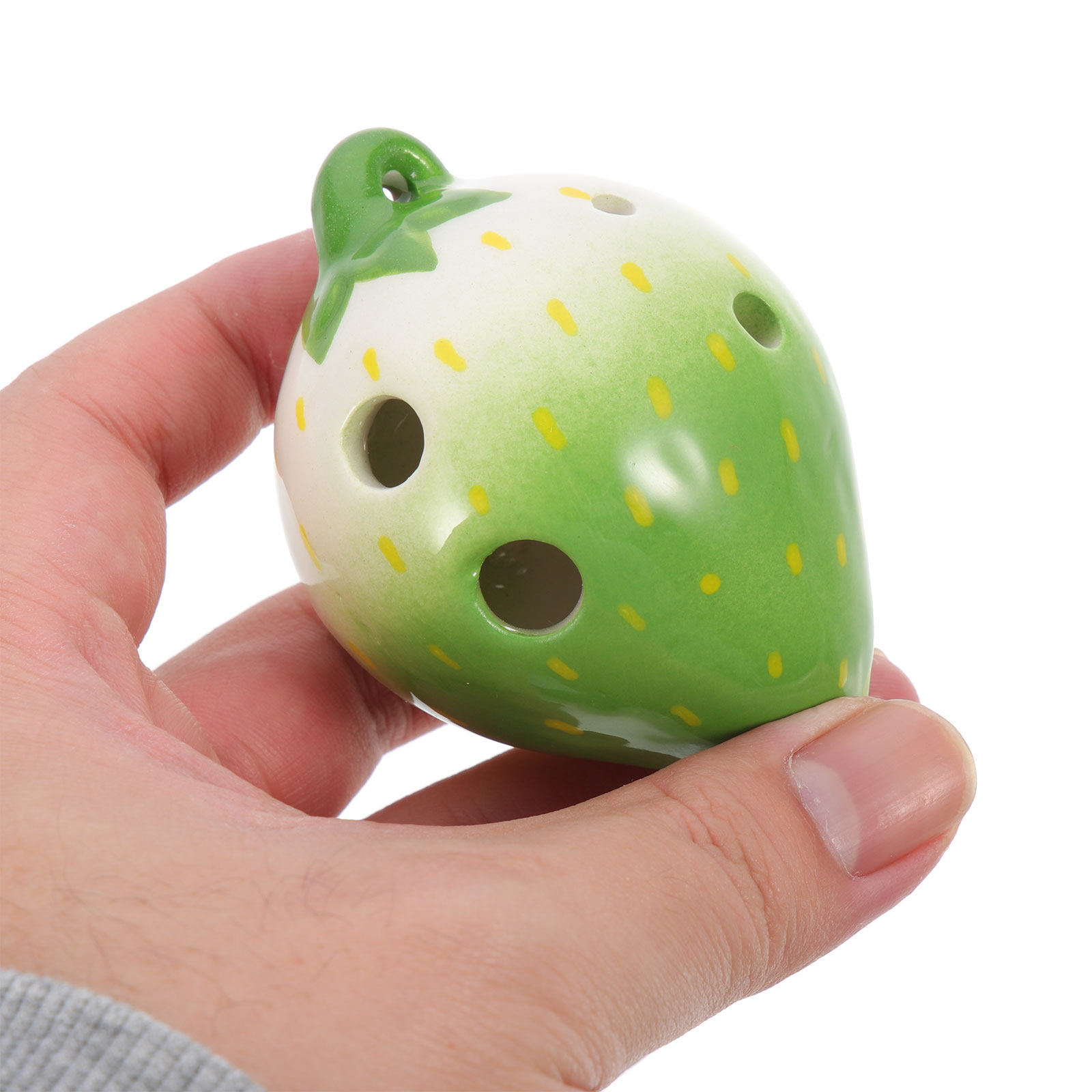Ceramic 6 Holes Strawberry Oca - Ocarina Ceramic ulasan dan harga