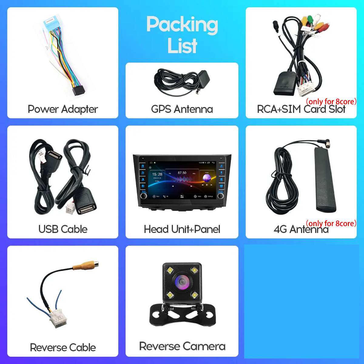 8G Ram 128GB Android 14 Car Ra - Audio Music Arabic ulasan dan harga